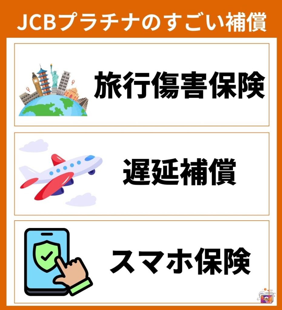 JCBプラチナのすごい補償